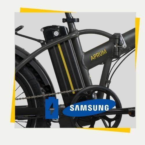 Batteria 552 Wh Samsung a litio per ebike