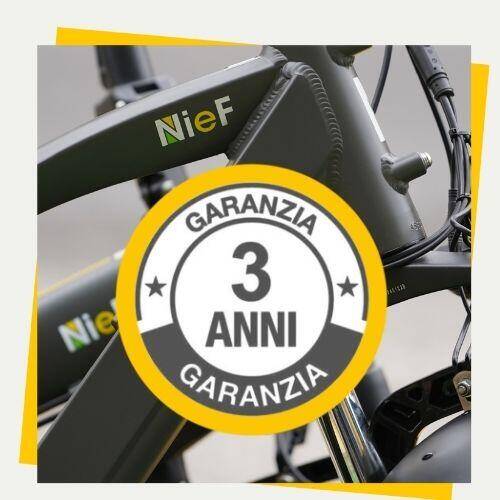Garanzia ebike 3 anni