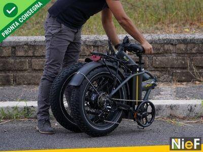 Nief Aprum - Bicicletta elettrica FAT Pieghevole 250W 48V 556Wh - posteriore 45