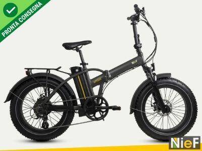 Nief Aprum - Bicicletta elettrica FAT Pieghevole 250W 48V 556Wh - Vista laterale