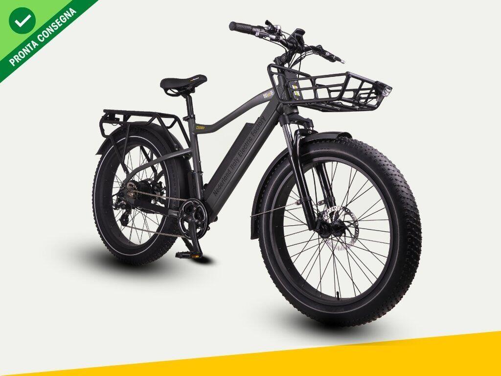 Nief Colosseo Ebike - Bicicletta elettrica 250W 48W - Portapacchi anteriore omologato