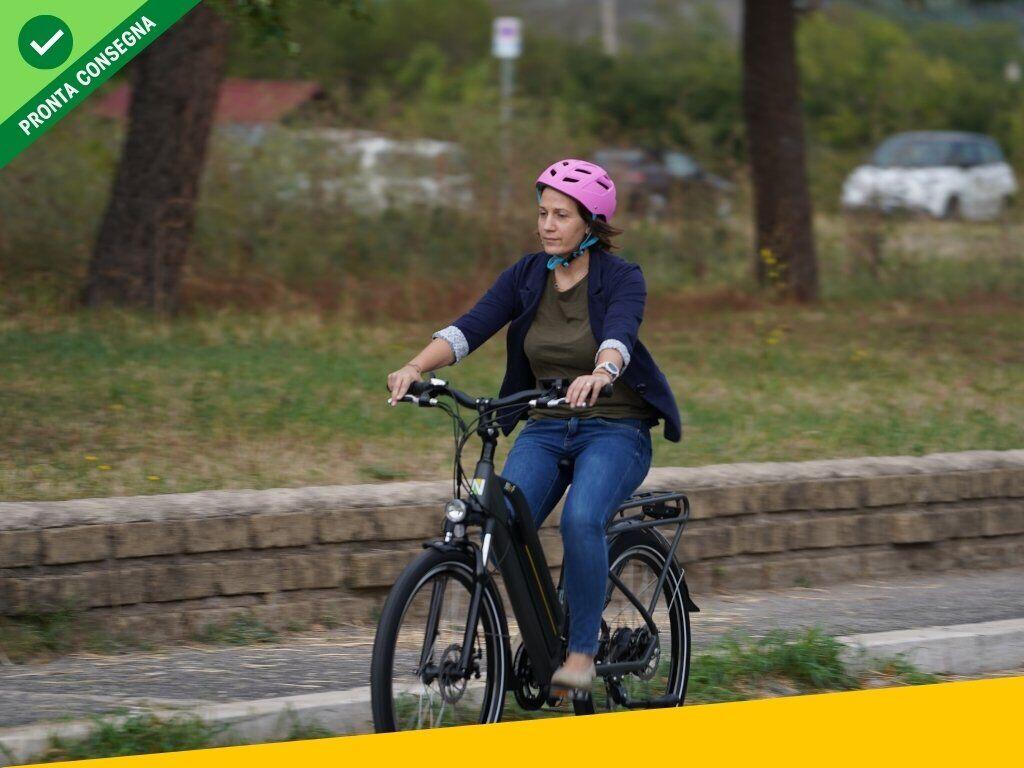 Nief Sibilla Ebike - Bicicletta elettrica 250W 36W - Mamma con il passeggino a Roma
