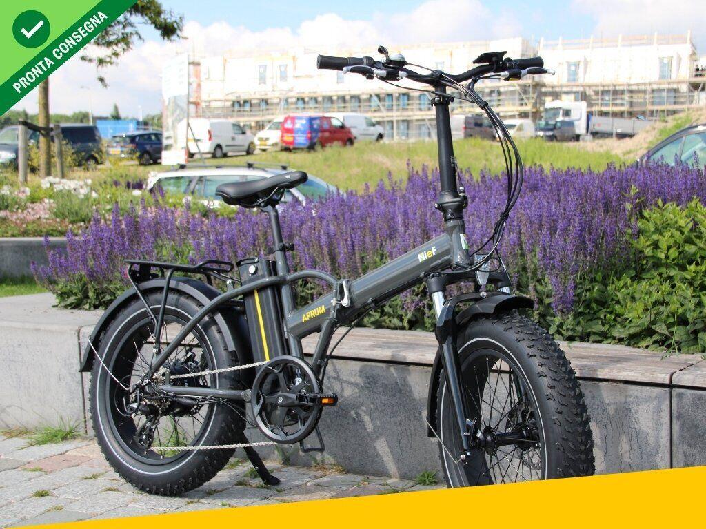FAT Ebike Nief Aprum - Bicicletta elettrica 48V 250W - Parco-laterale