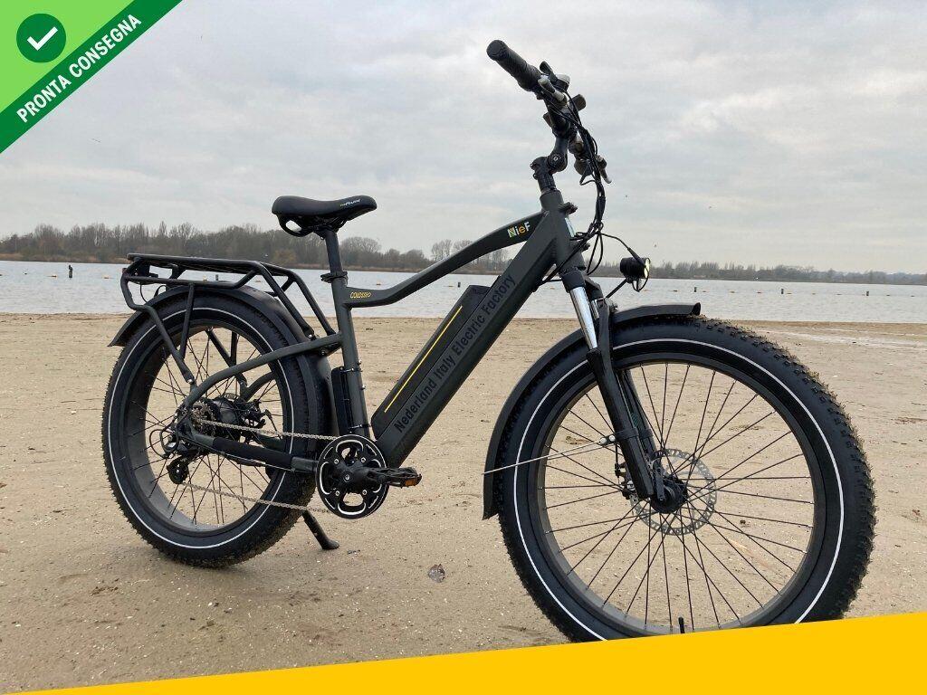 Nief Colosseo Ebike - Bicicletta elettrica 250W 48W - Percorso su sabbia e sterrato