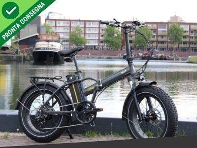 Nief Aprum Magis - Bicicletta elettrica FAT Pieghevole 250W 48V 840Wh - lago