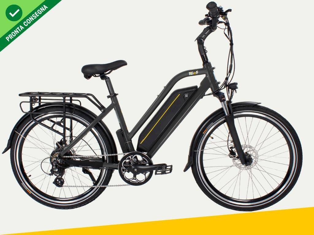 Nief Sibilla X Ebike - Bicicletta elettrica 250W 36W - Vista laterale