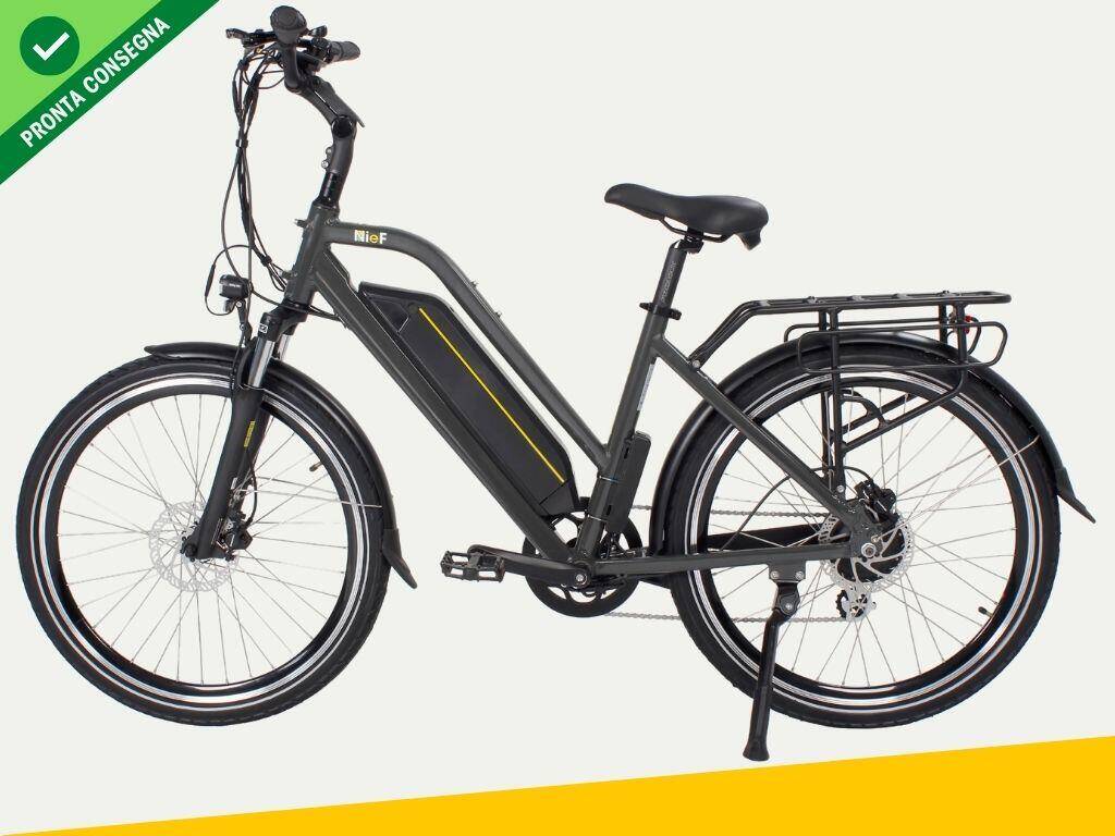 Nief Sibilla X Ebike - Bicicletta elettrica 250W 36W - Vista laterale SX