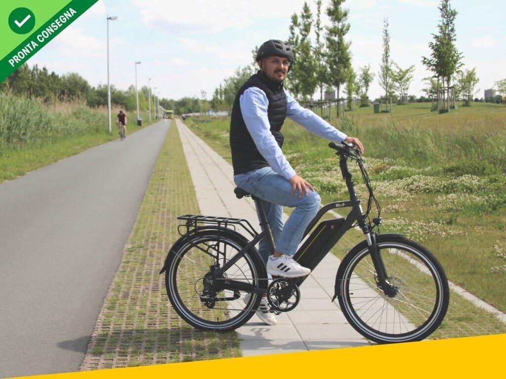 Nief Sibilla X Ebike - Bicicletta elettrica 250W 36W - Ciclista alto 180 cm