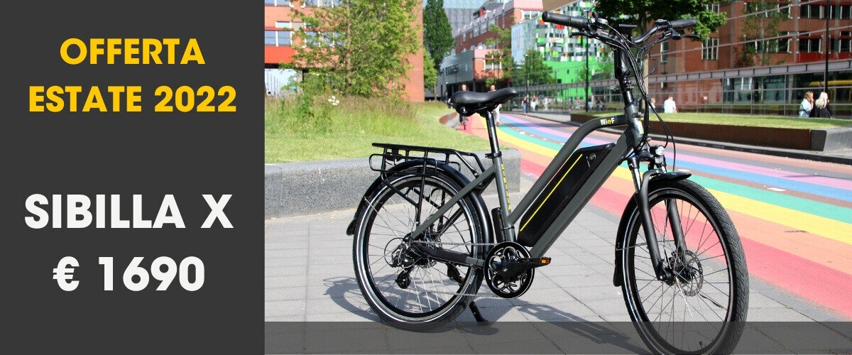 NieF Sibilla X - 36V-18.2A-Pista-Ciclabile-Arcobaleno-Utrecht