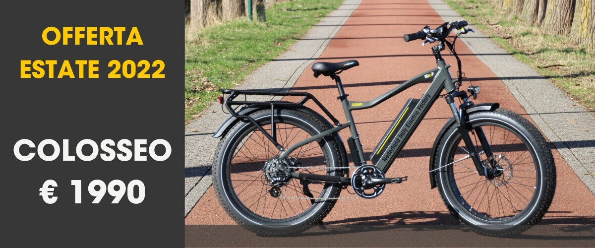 NieF Colosseo - 48V-14.5A-696Wh-Pista-Ciclabile